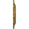 Ekena Millwork Orrington Ceiling Medallion (Fits Canopies up to 6 5/8"), 13 1/4"OD x 6 5/8"ID x 1 1/8"P, Gold CM13ORGLS - alternate 2